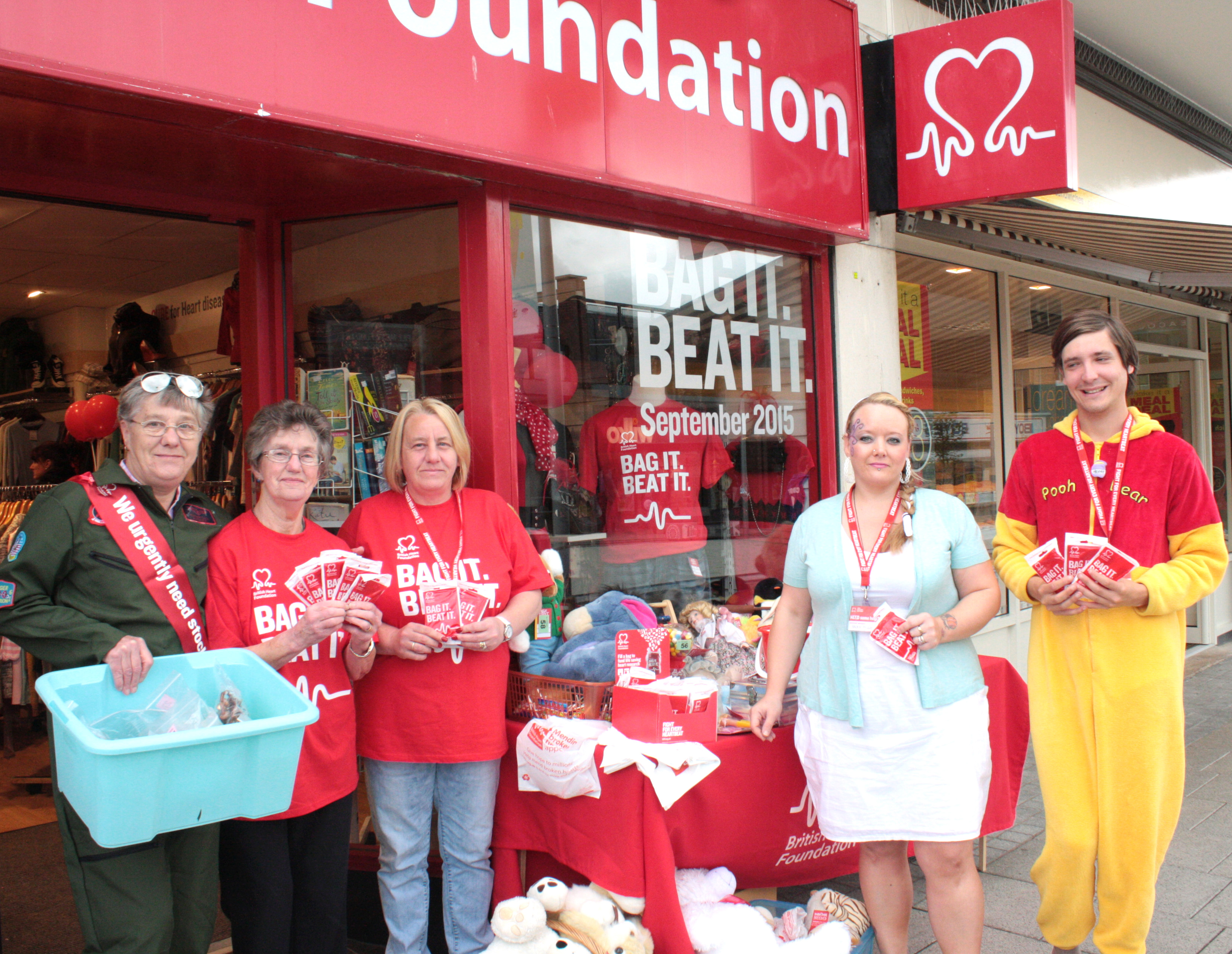 BHF Launch September Appeal for Unwanted Goods