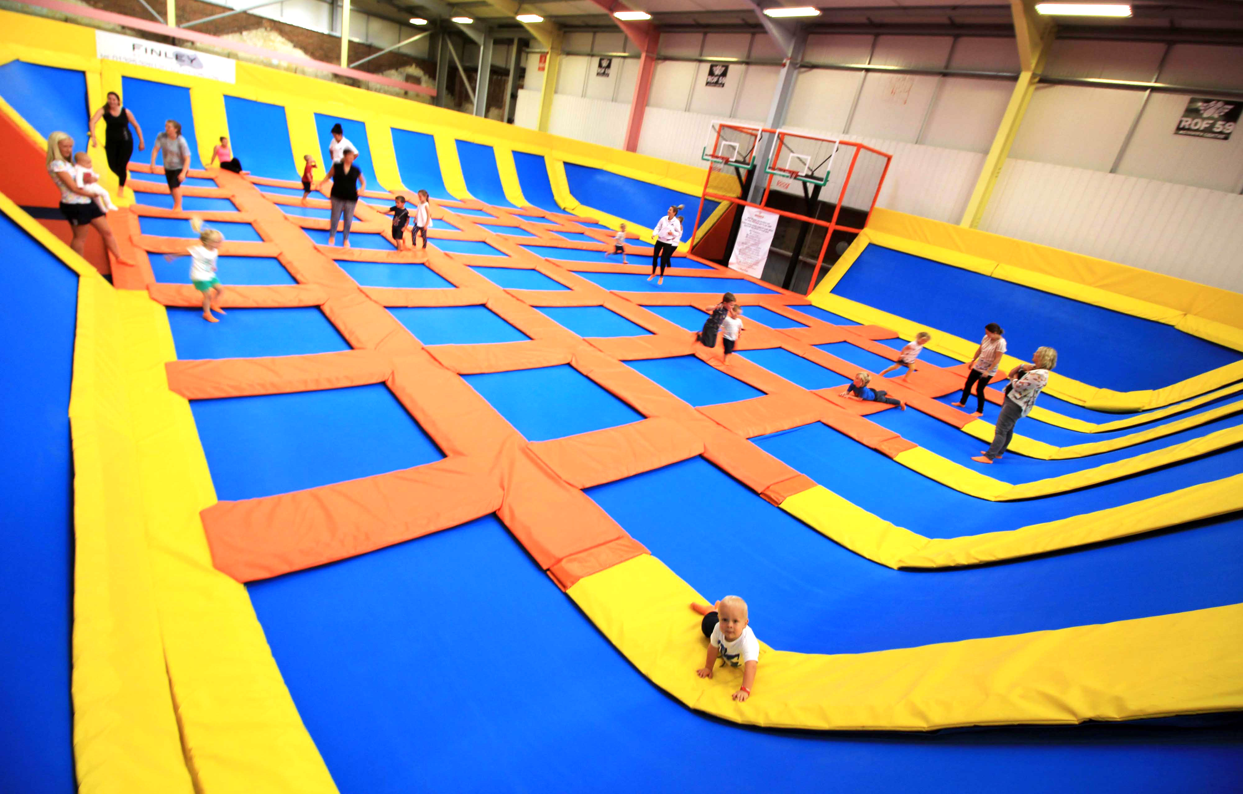 Big Bounce Opens at Aycliffe’s ROF 59 Activity Centre