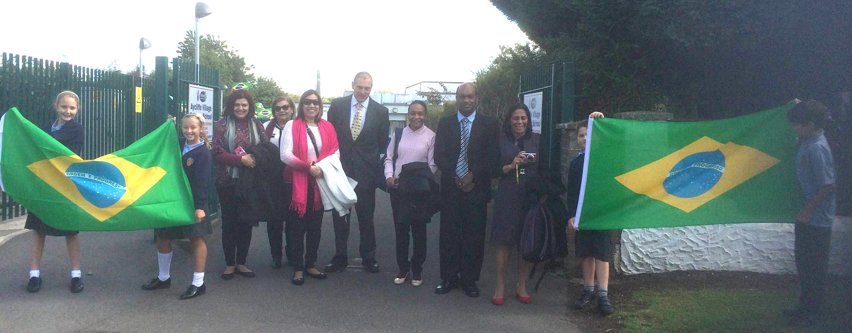 Brazilian Teachers Visit Aycliffe Village School