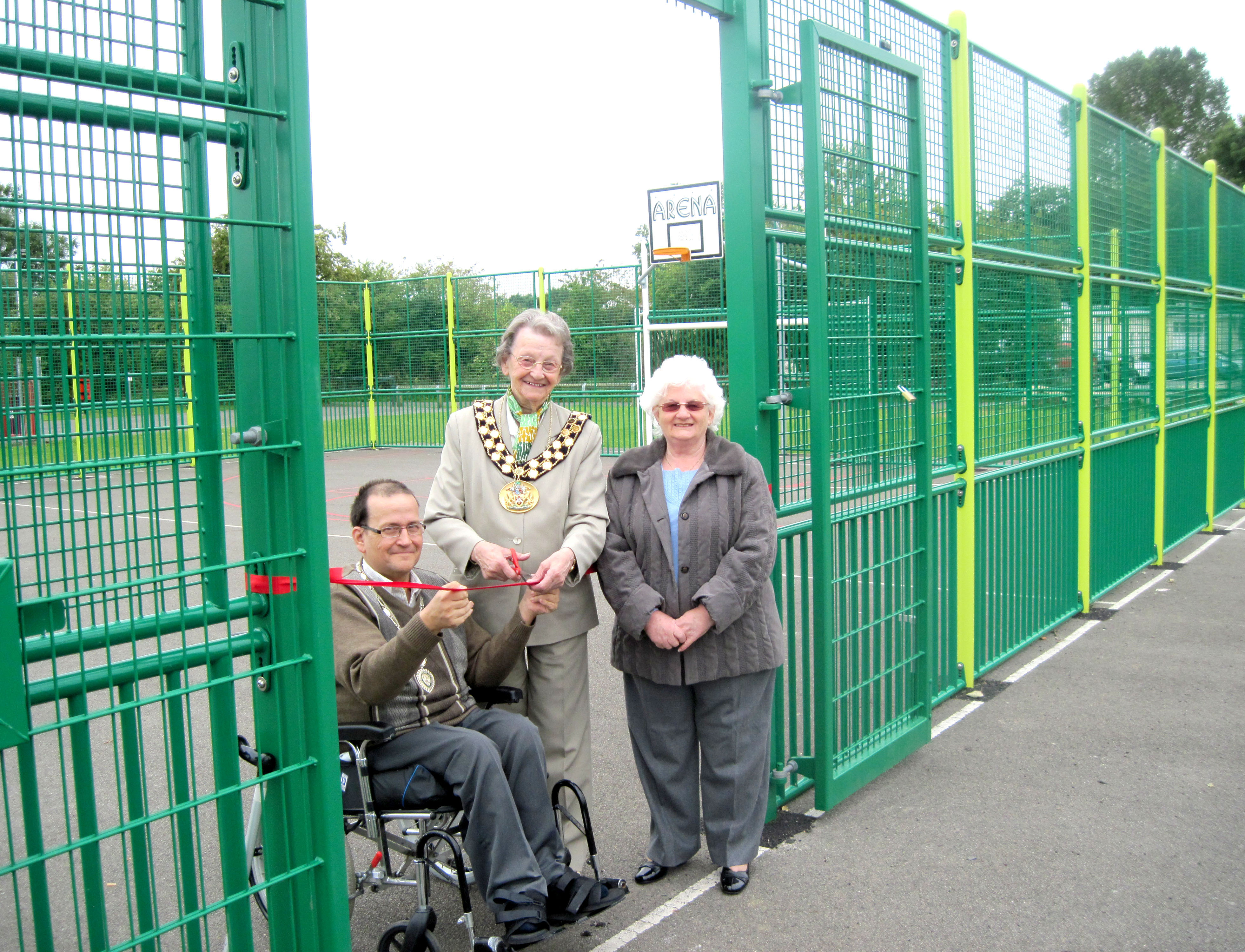 Multi-Use Games Area Open at Moore Lane Park