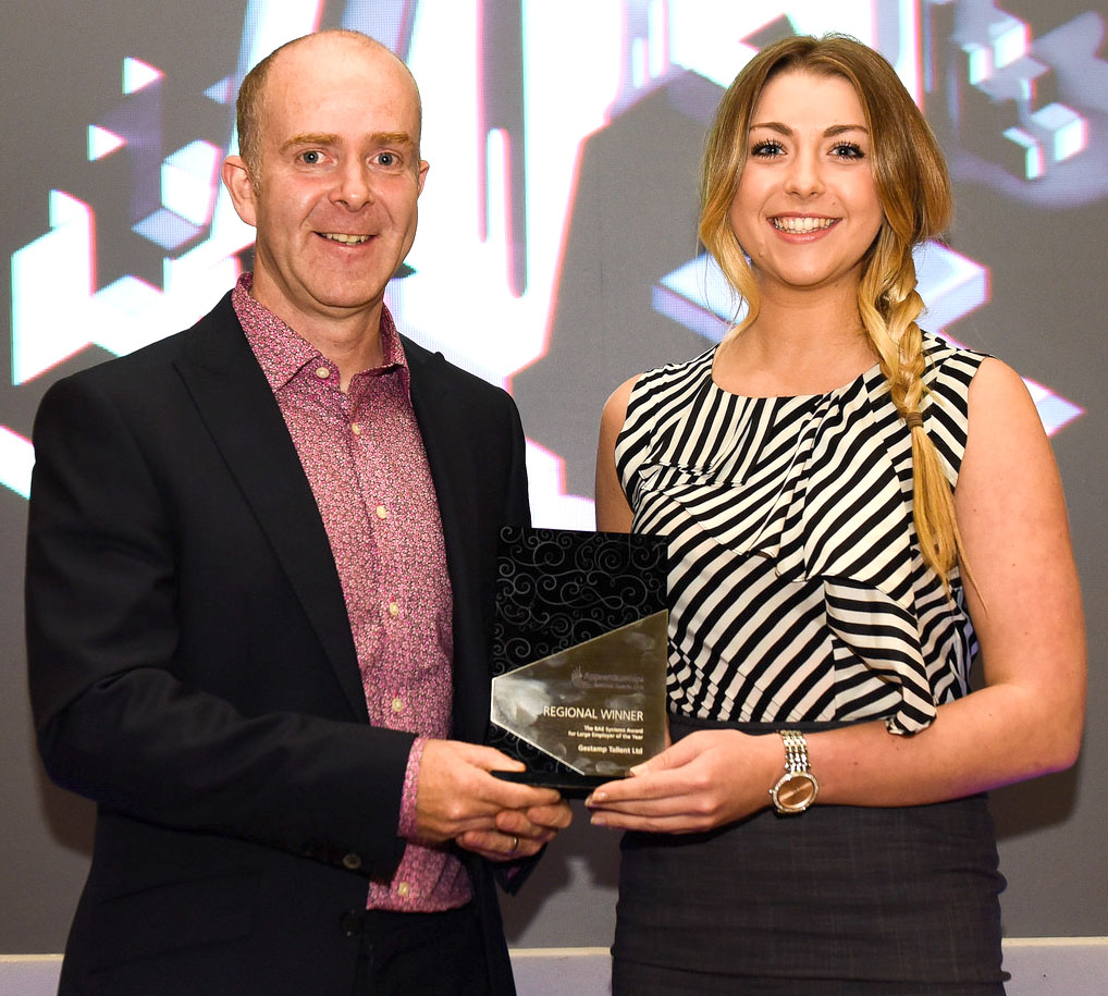 Gestamp Tallent Celebrate Prestigious Apprenticeship Award