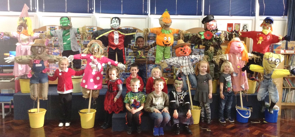 Horndale School Scarecrows