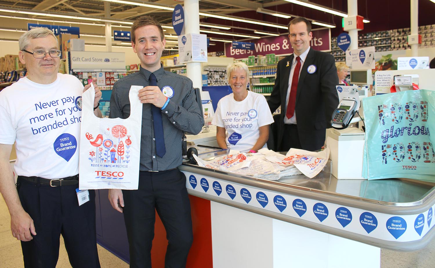 Plastic Bag Money Given Back for Good Causes