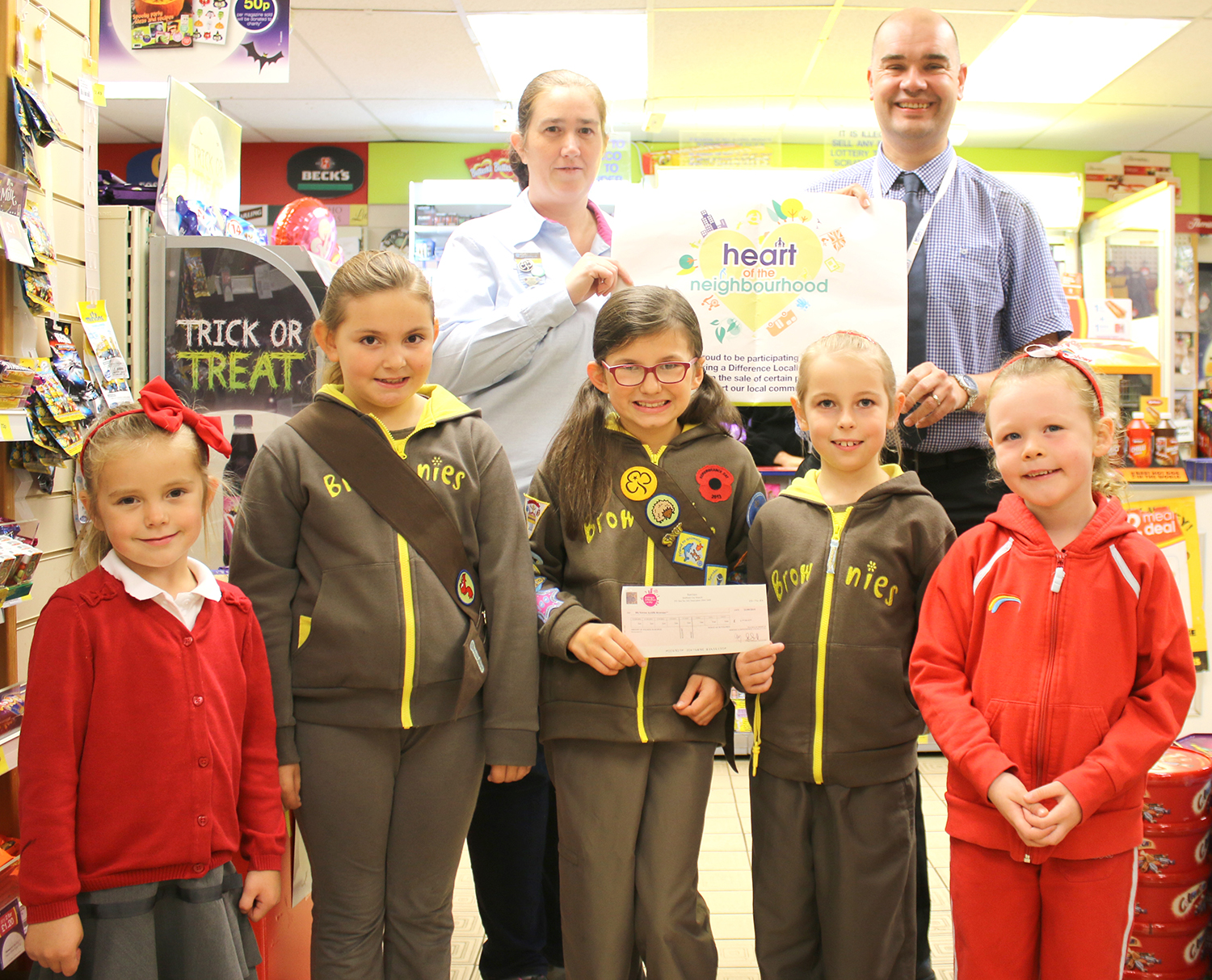 McColls Community Fund Helps Brownie Pack