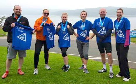 Madathlon Team at Kielder