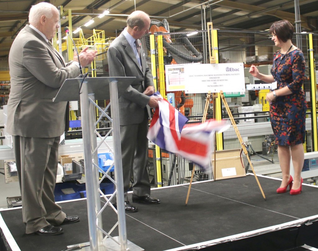 Duke of Kent Shows Support for British Manufacturing Newton News