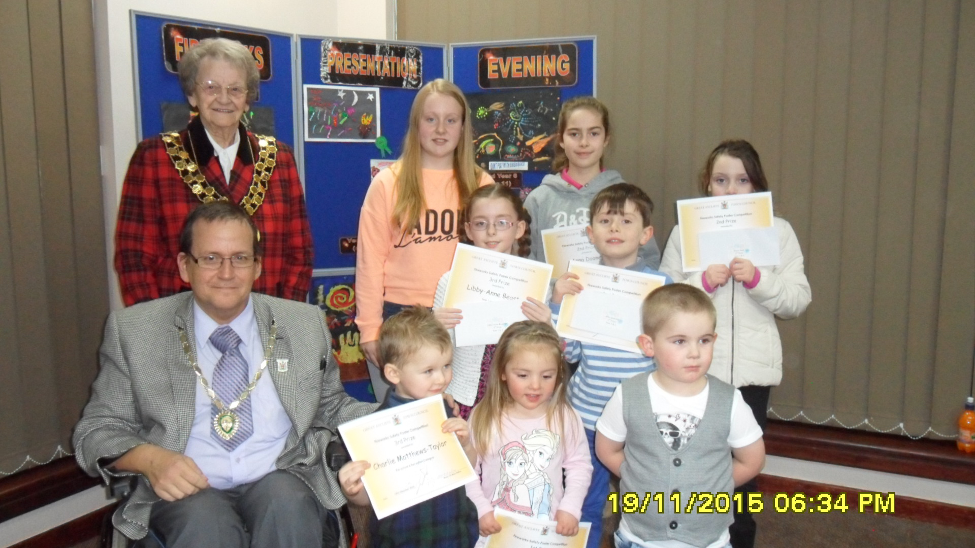 Firework Safety Poster Competition Winners