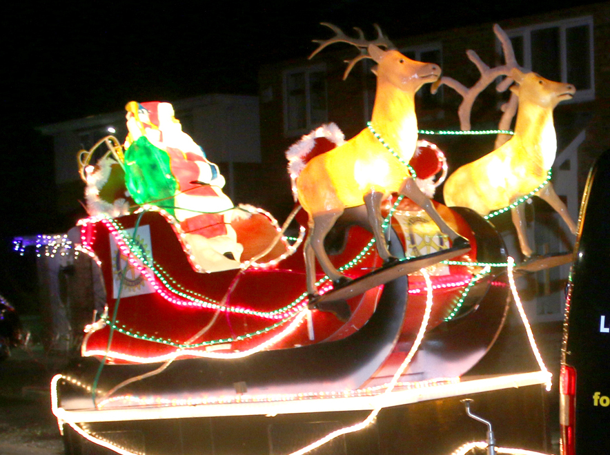 Rotary Club Santa Tour