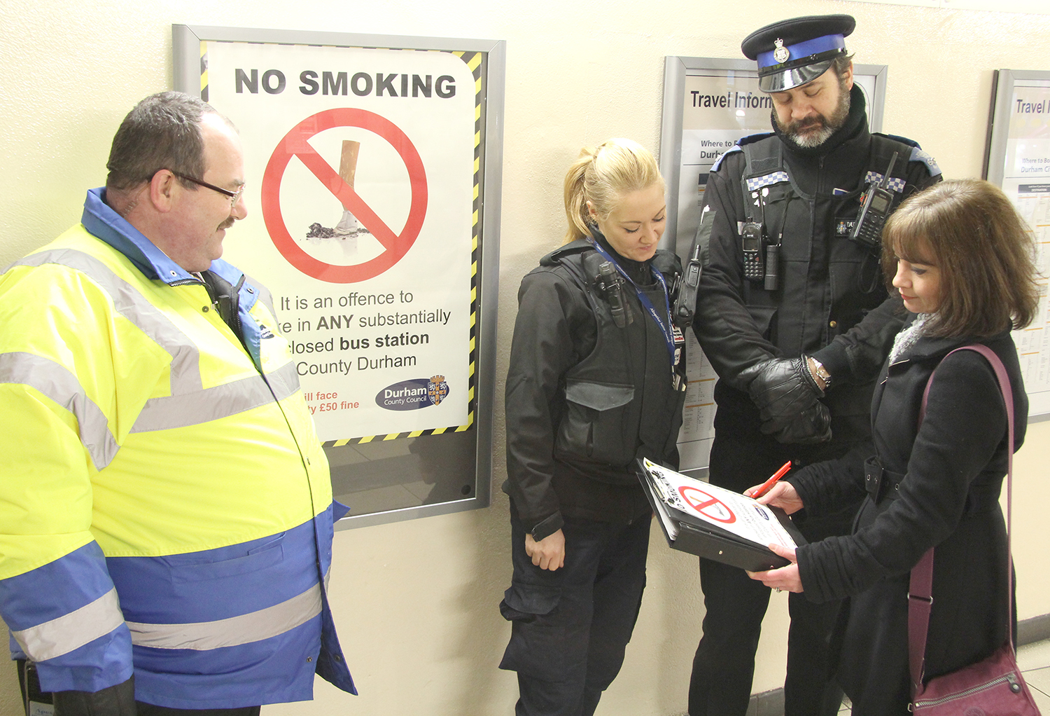 Stubbing Out Smoking in Bus Stations