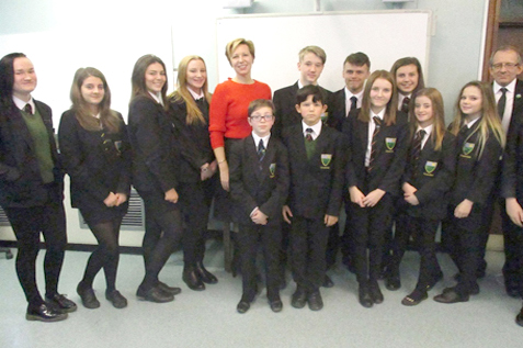 Award Winning Entrepreneur Visits Future Business Magnates