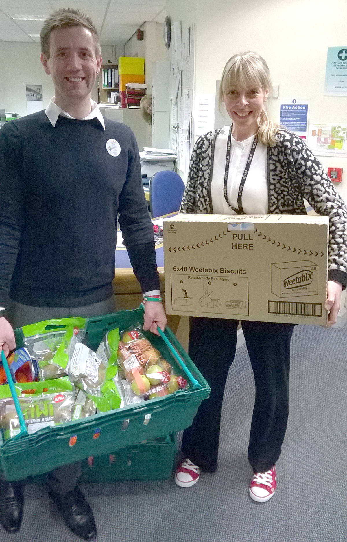 Tesco Donates Food to School Breakfast Clubs