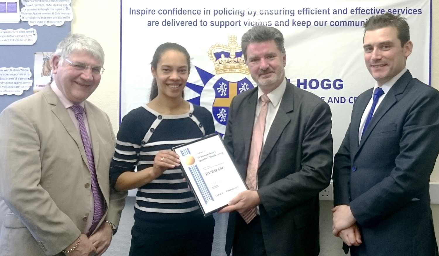 Durham PCC Awarded National Transparency Quality Mark