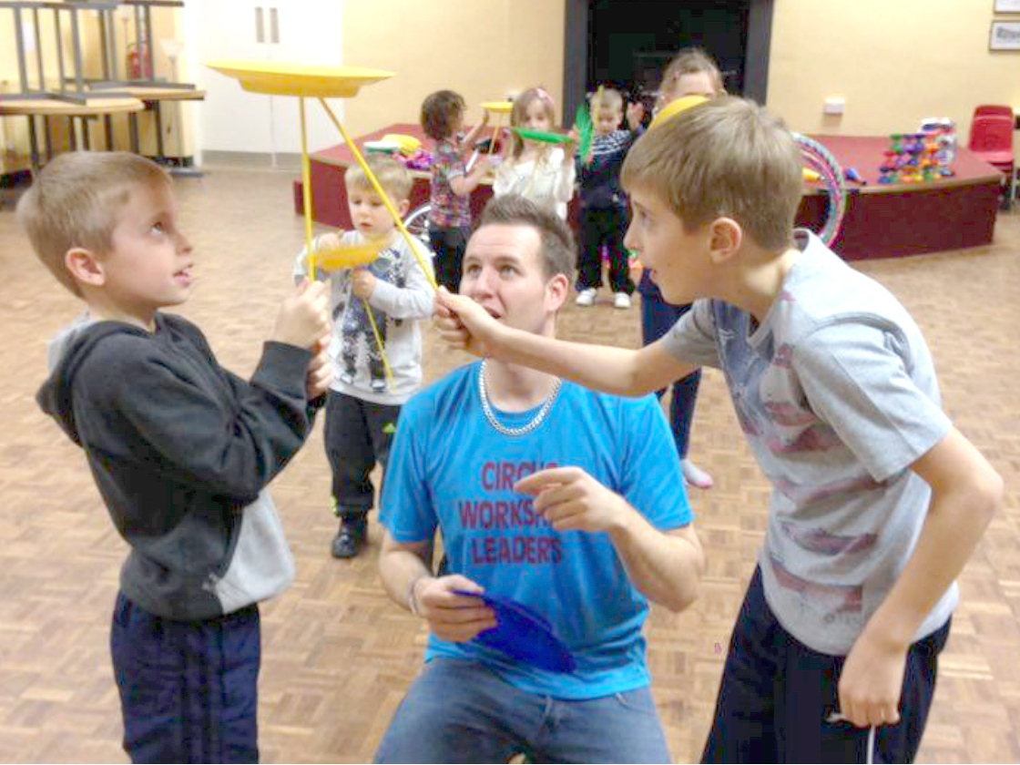 Learn Circus Skills at Half Term