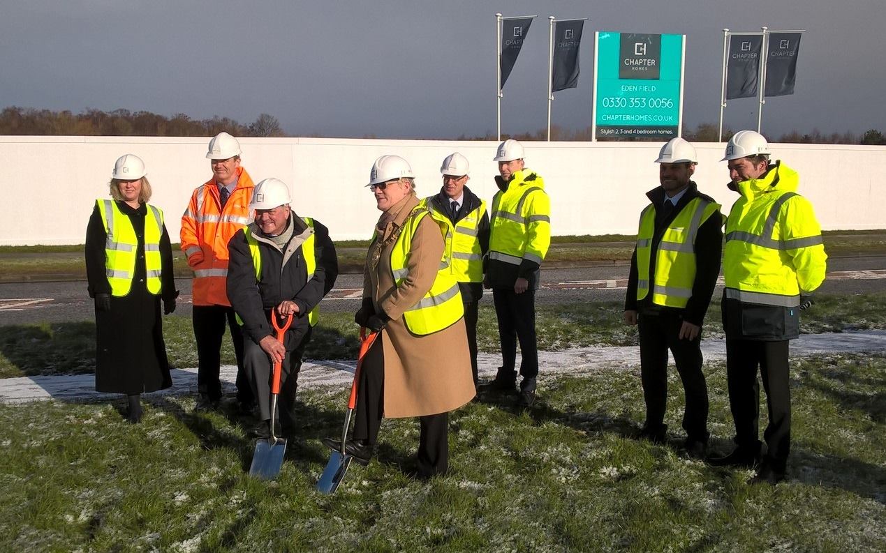 Eden Field Sod-cutting