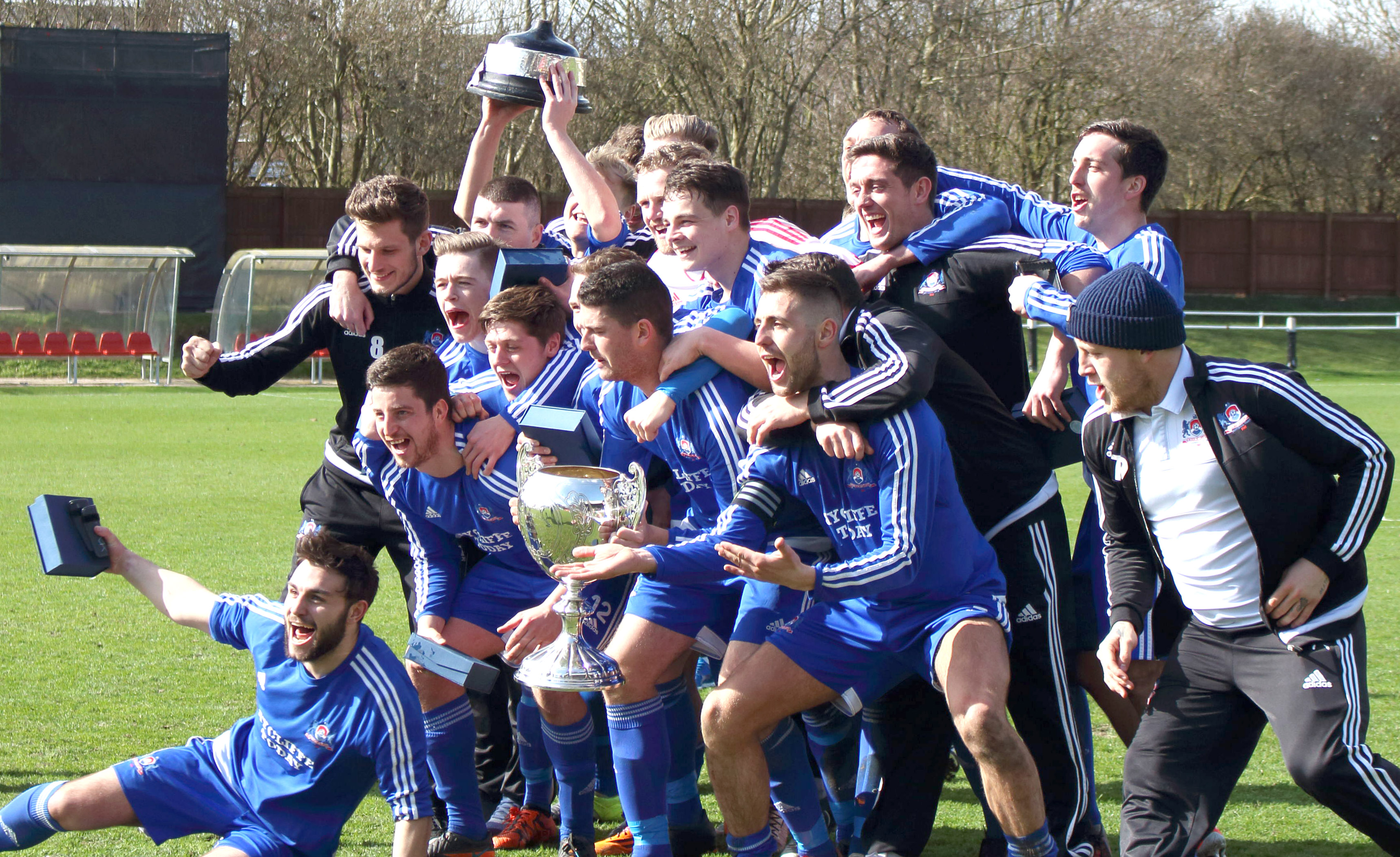 Delight as Aycliffe F.C. Win Durham Challenge Cup