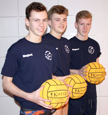 Three Teenage Aycliffe Water Polo Players Selected for England
