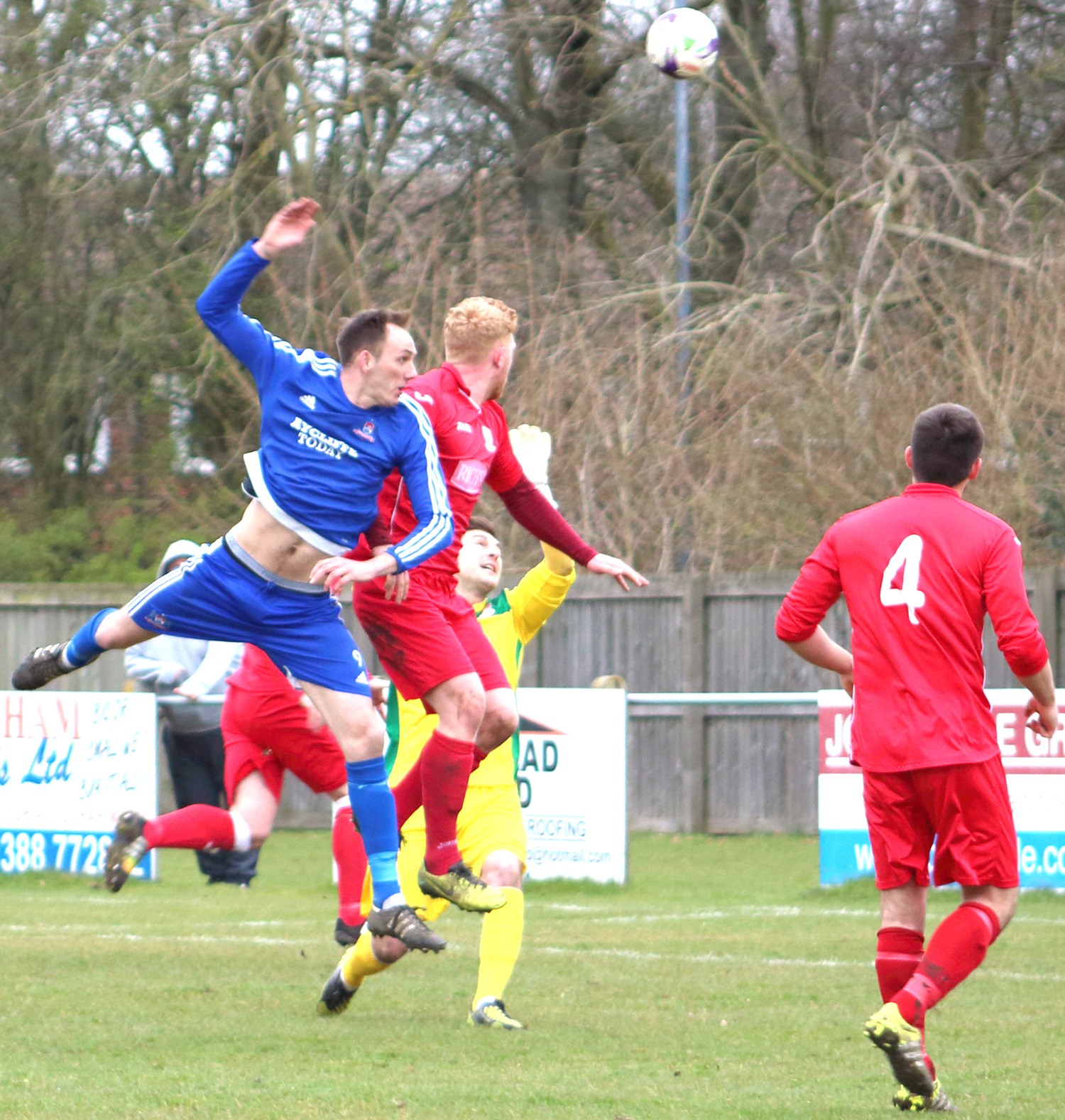 Hat-trick Sealed Aycliffe’s Win