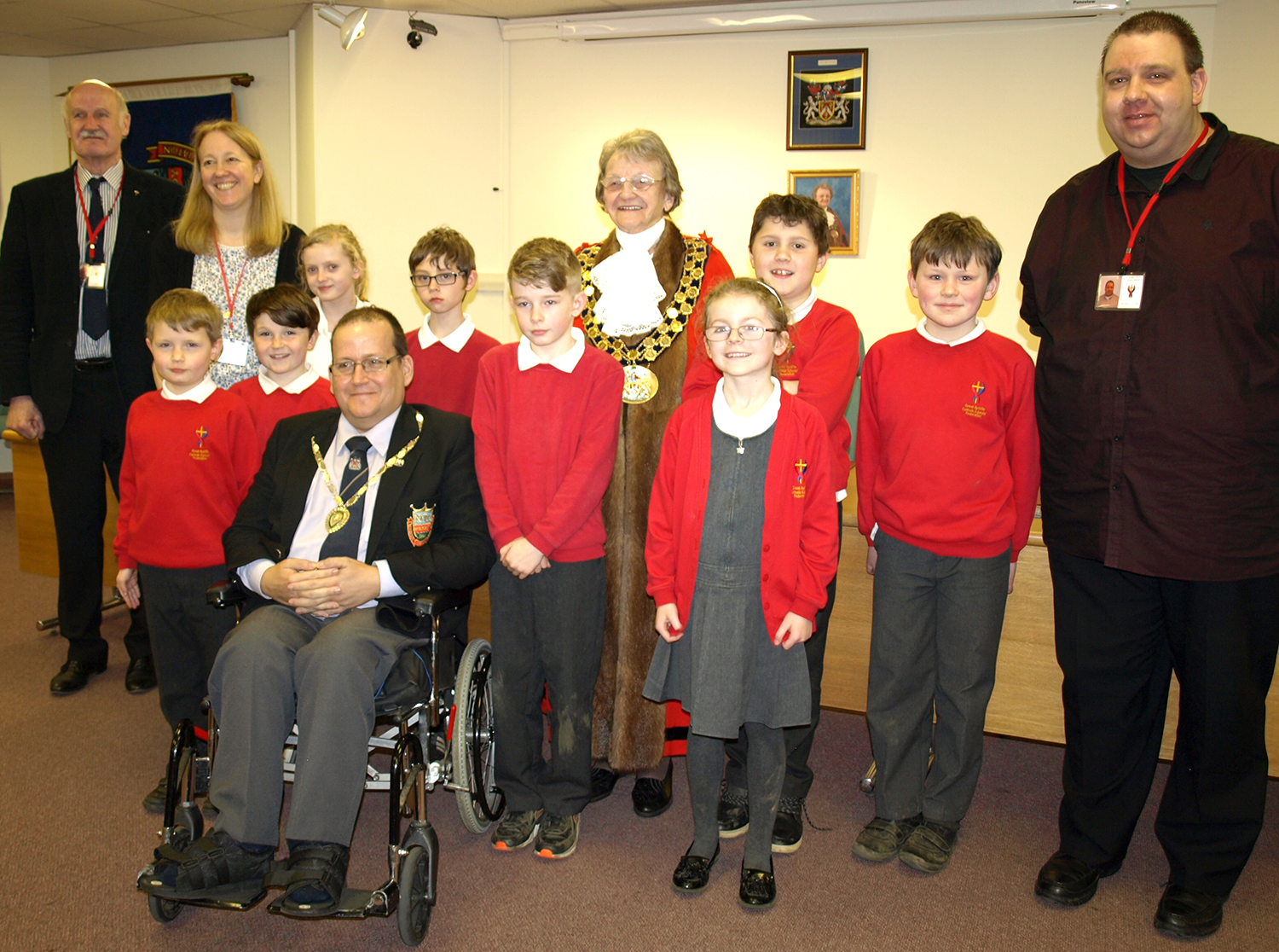 Students Visit Council Offices