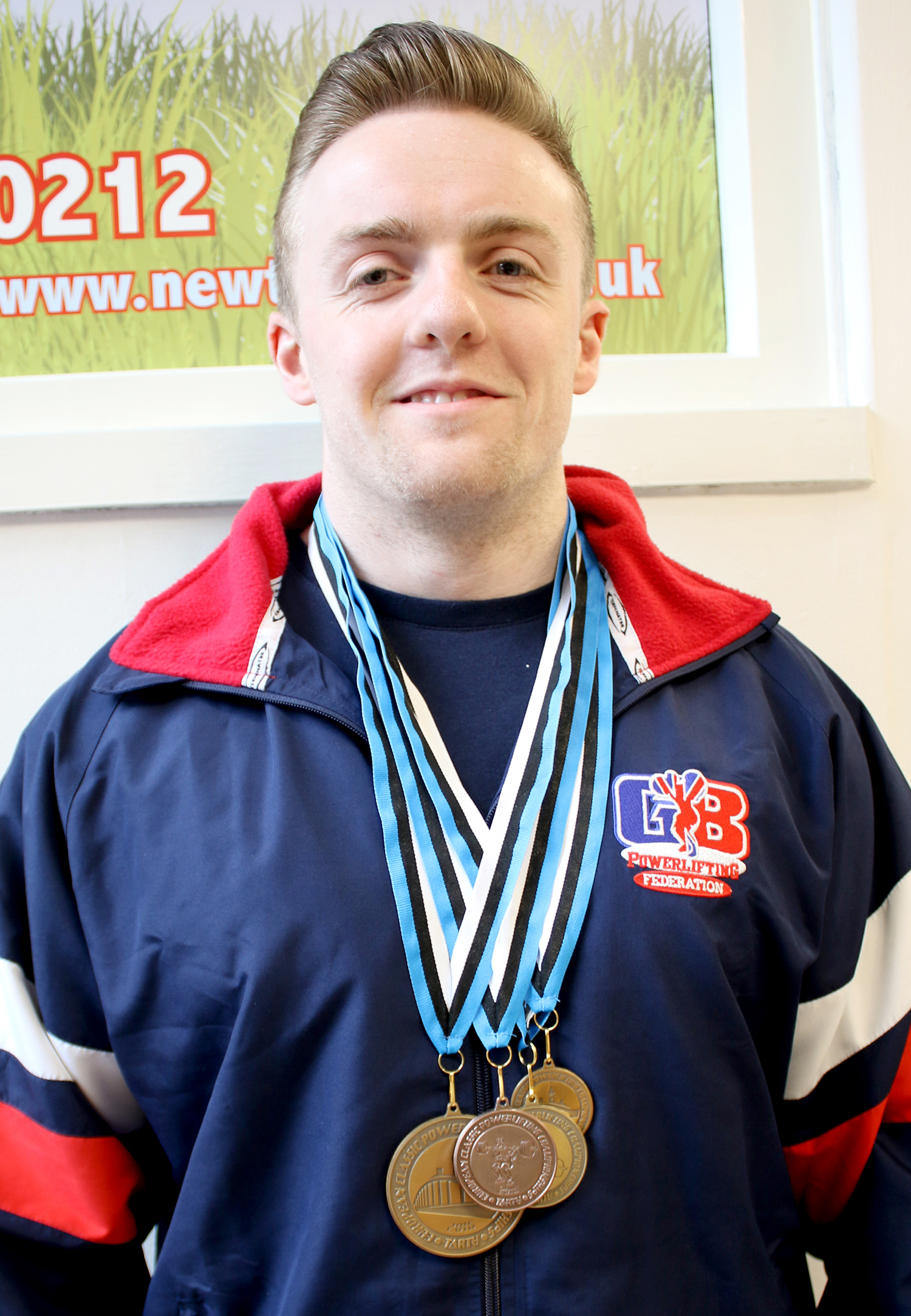 Newtonian Powerlifter Selected for Great Britain