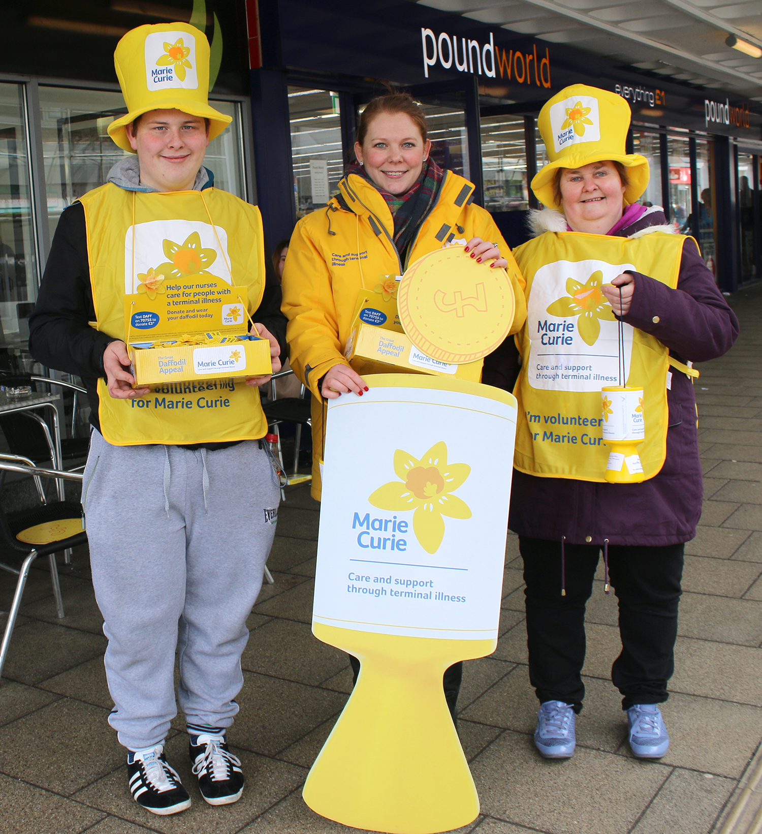 Join the Aycliffe Branch of Marie Curie Charity