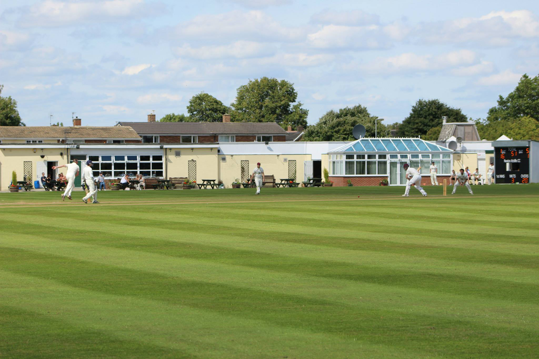 Aycliffe Cricket Club Scoreboard Report