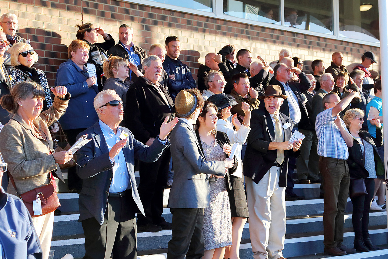 Celebrating Grand National at Sedgefield