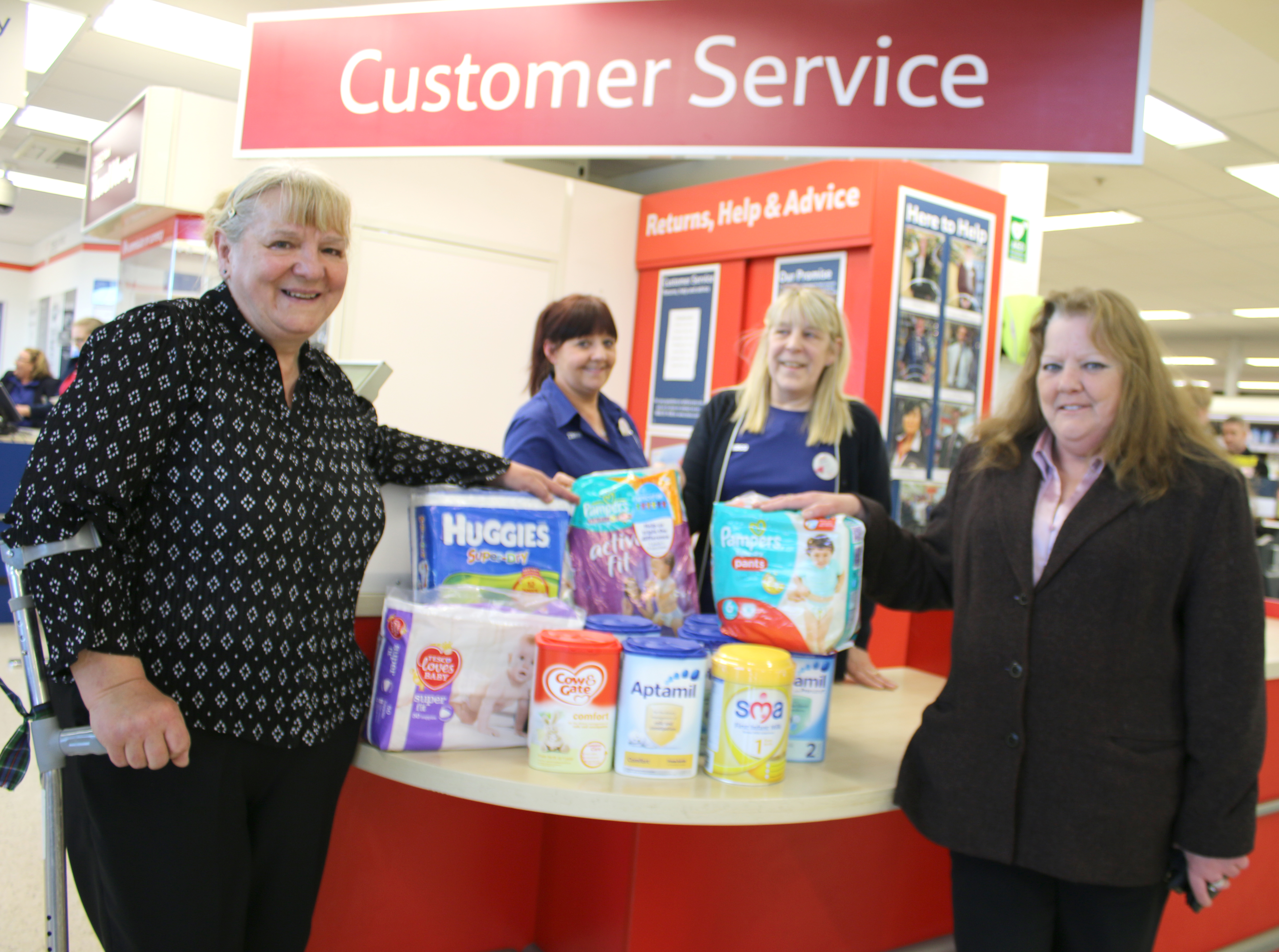 Tesco Help Town’s Needy Families