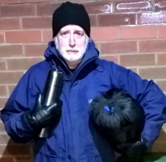 Councillor Sleeps Rough to Help Homeless