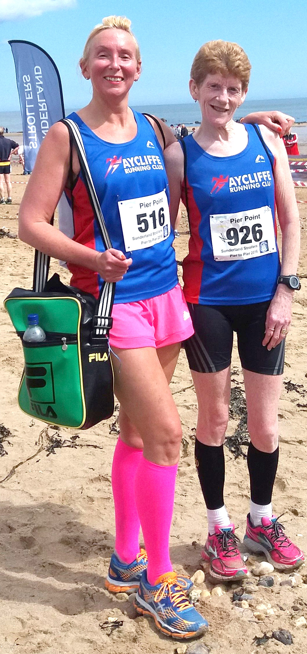 Aycliffe Runners in Lord Stones Café & Pier to Pier Races