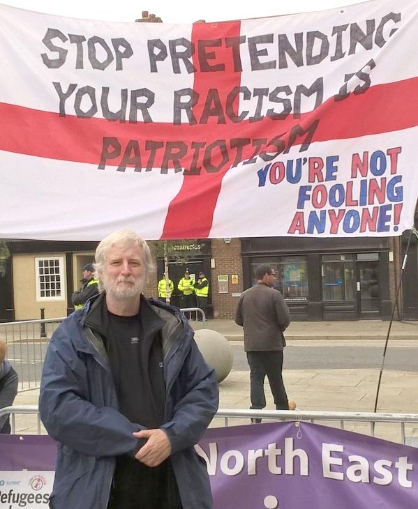 Aycliffe Councillor in Anti-Racism Rally