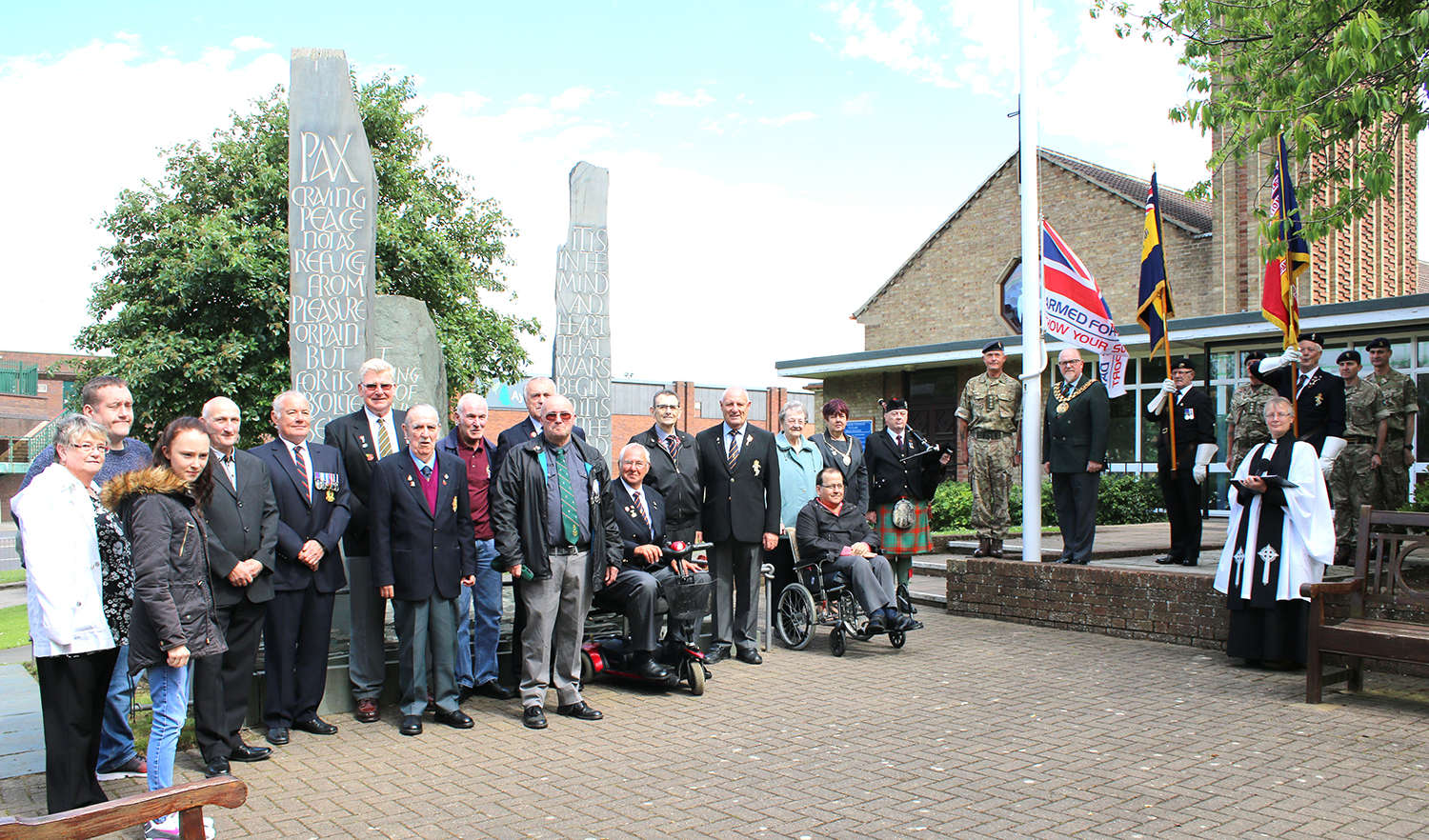 Newton Aycliffe Marks Armed Forces Week