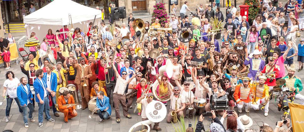 Brass Festival Attracts 1000’s to Co. Durham