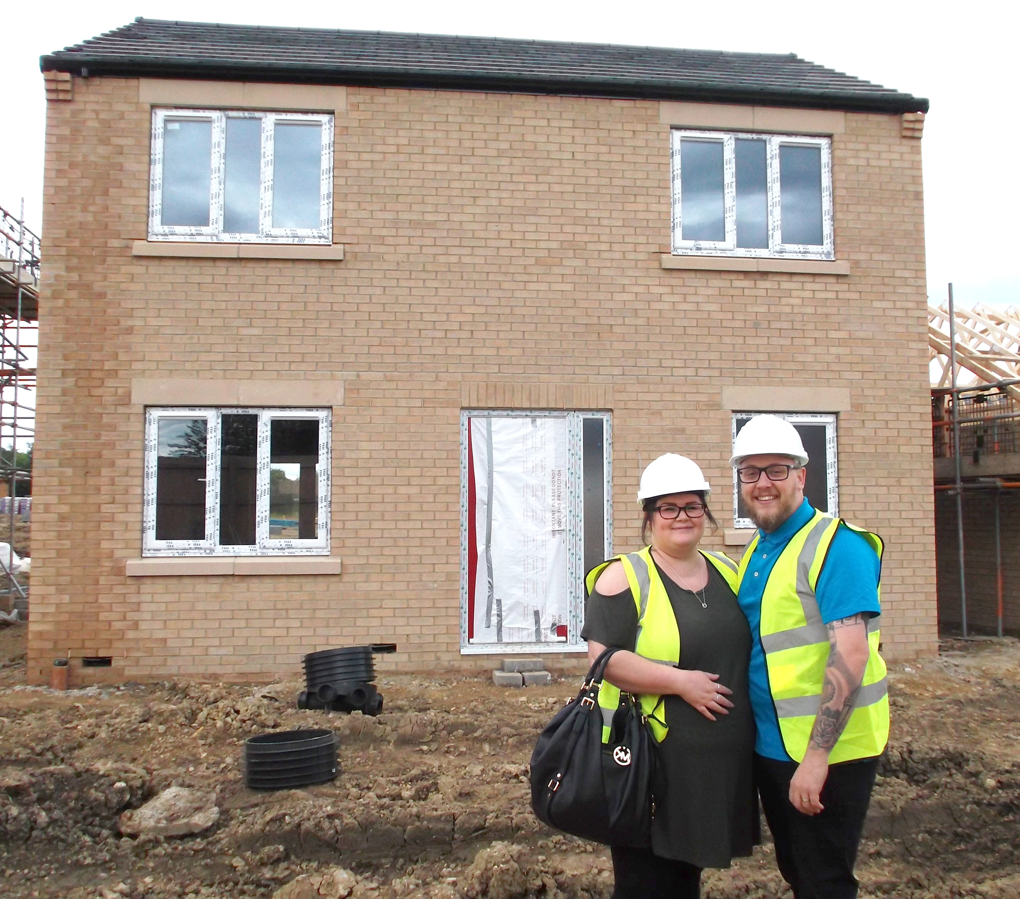 Aycliffe Couple Buy First House Built at New Agnew Site Newton News