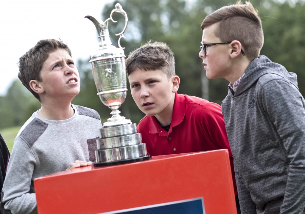 Hartley golf trophy
