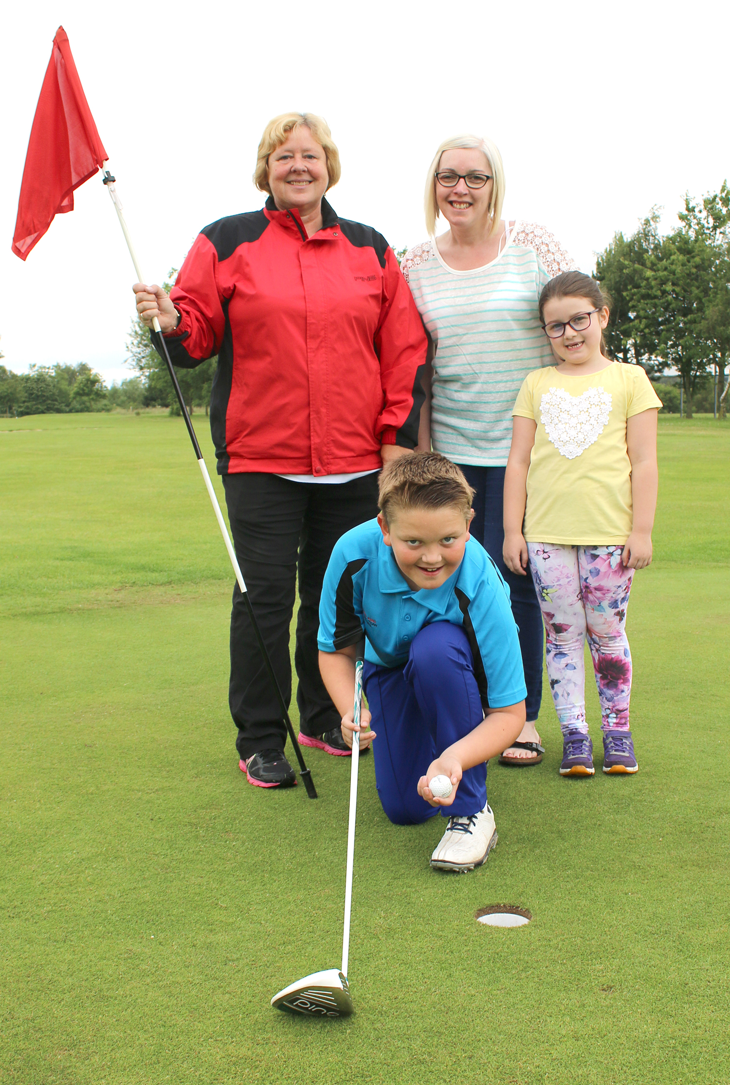 First Hole in One at Nine Years Old