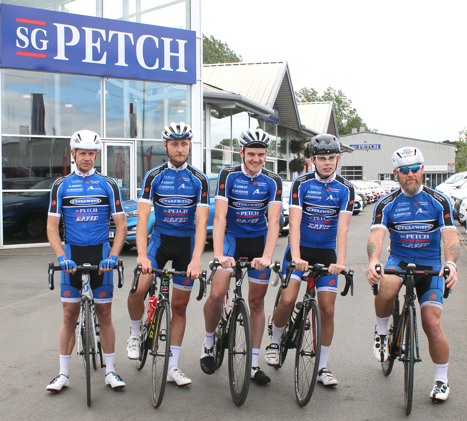 S.G. Petch Sponsor Local Cyclists