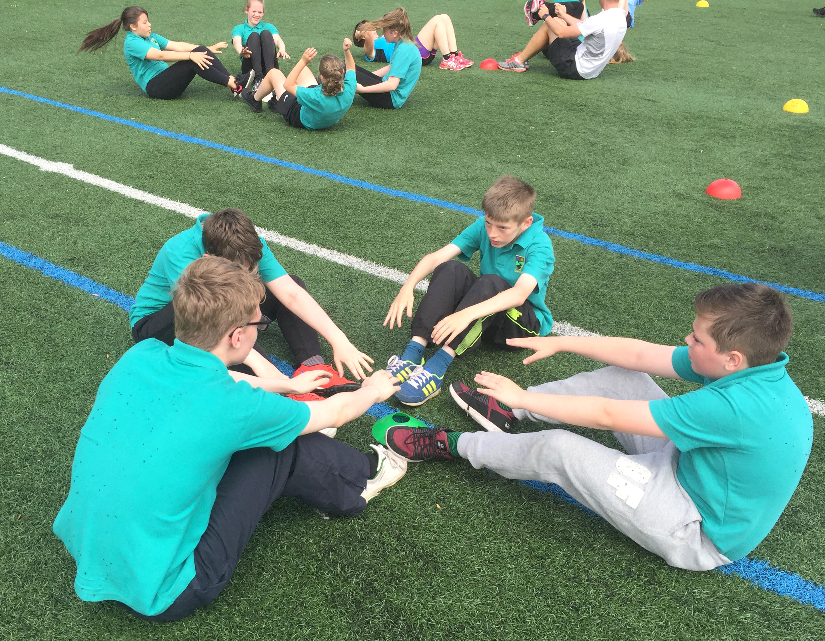 Students Tackle Charity Boot Camp