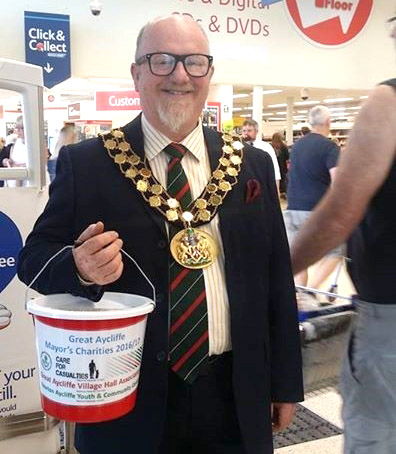 Town Mayor’s Charity Collection in Tesco