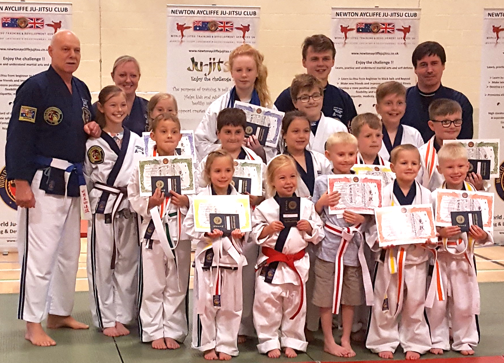 Aycliffe JU-JITSU Gradings