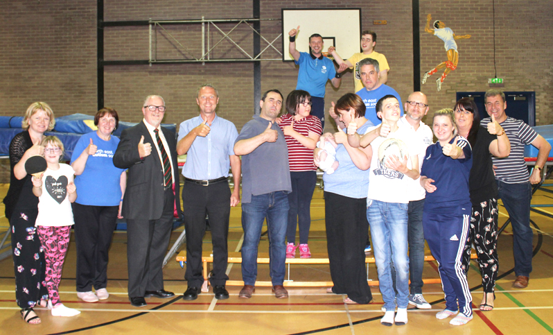 Young People at Aycliffe Autism Centre Jump for Joy