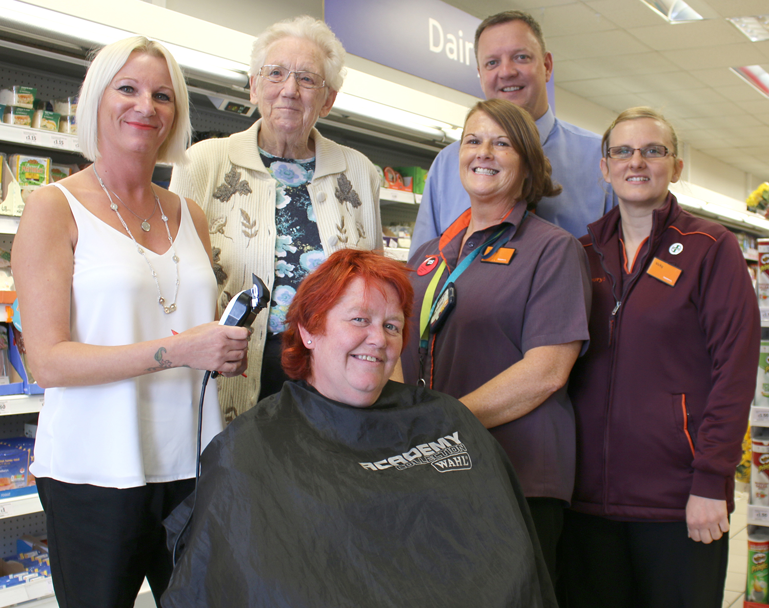 Head Shave to Help Town Youth Group