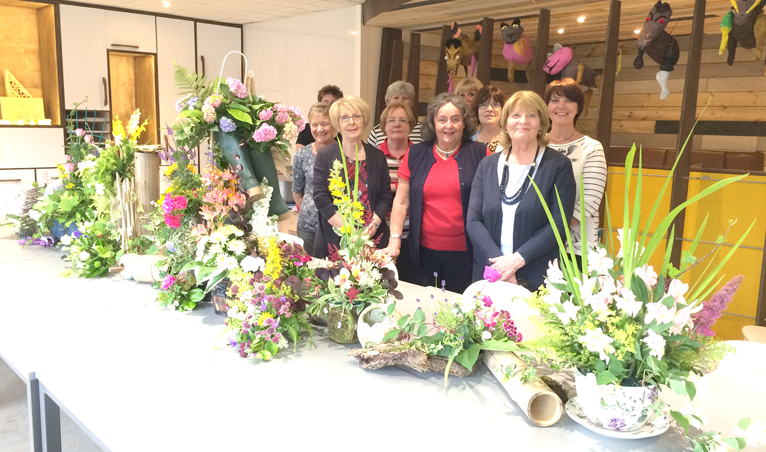 Floral Art Blossoms at Greenfield Arts