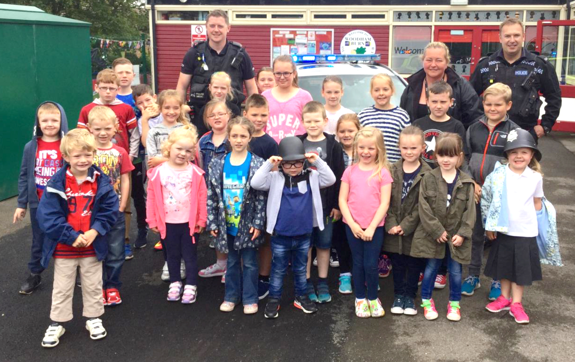 Police Visit School Club