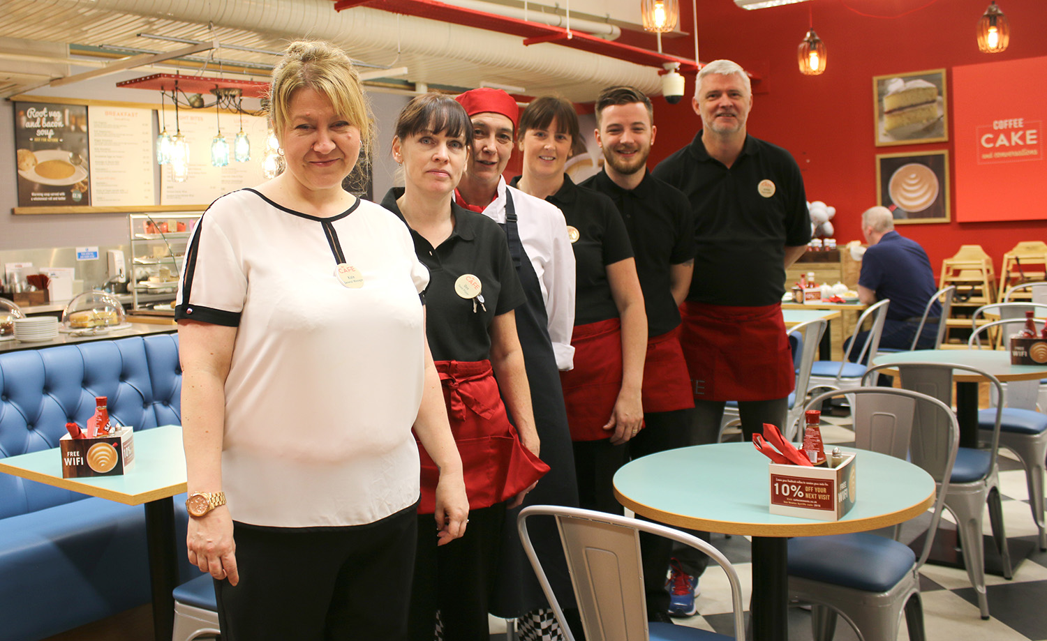 Tesco’s New Style Diner Opens