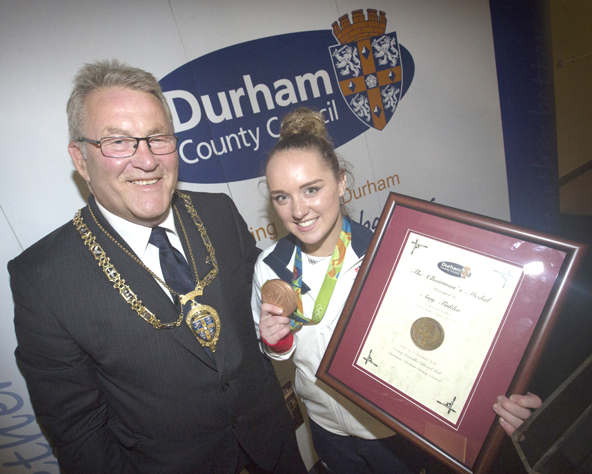 Olympic Bronze Medallist Receives Chairman’s Award