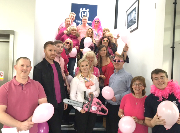 Staff & Products Go Pink!