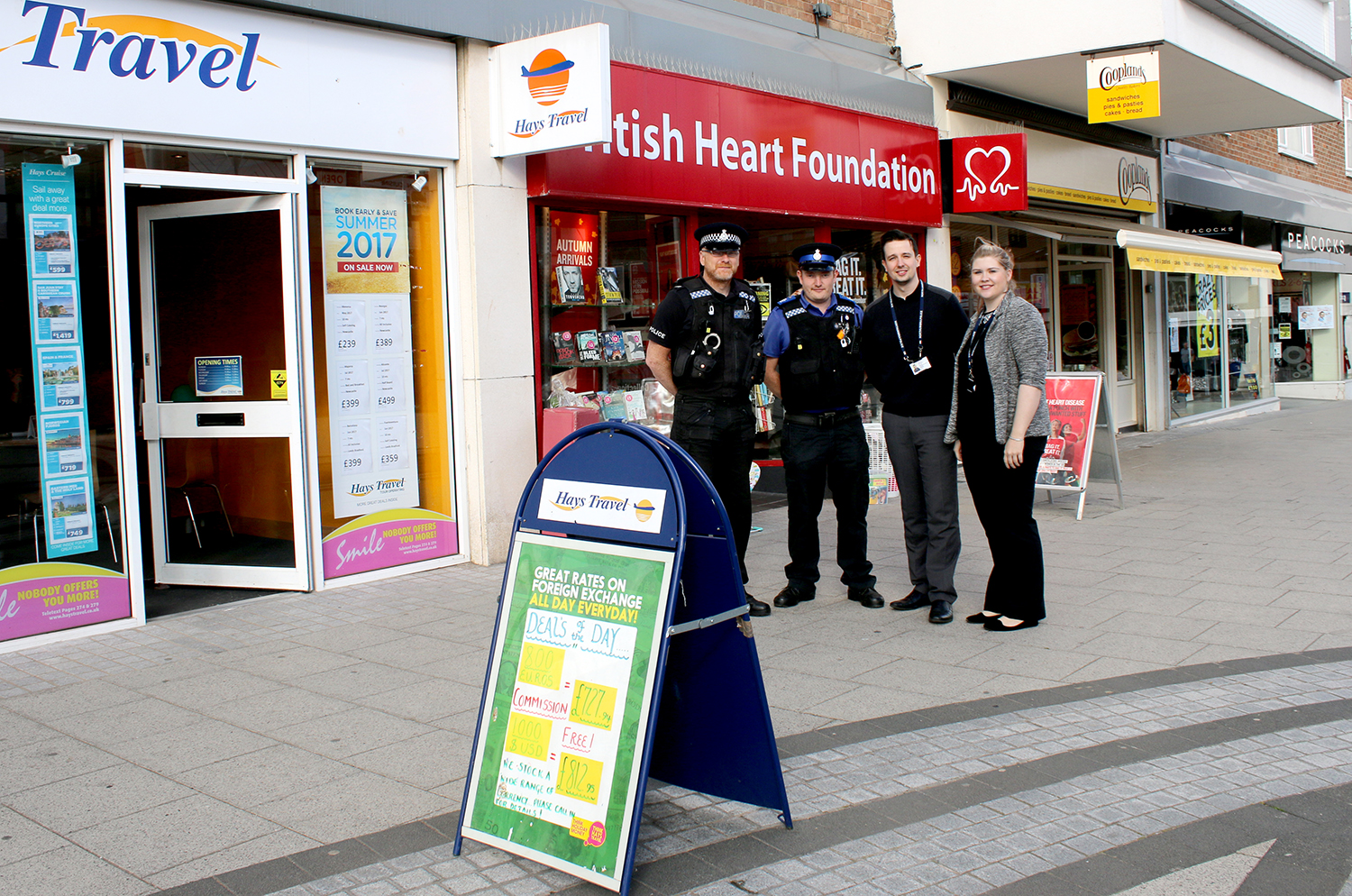 Police Tackle Shoplifting