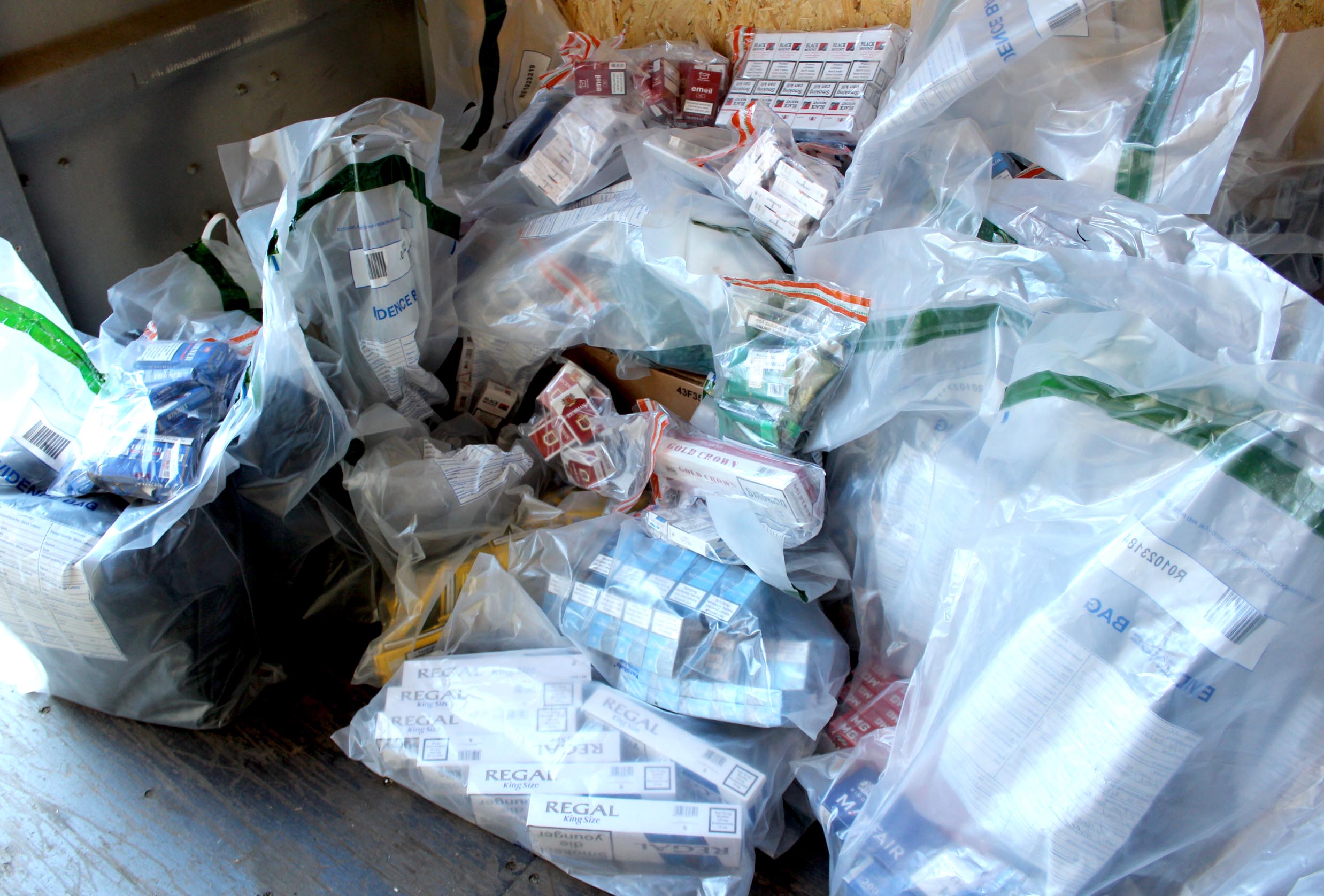 Two Arrested in Tobacco Raid