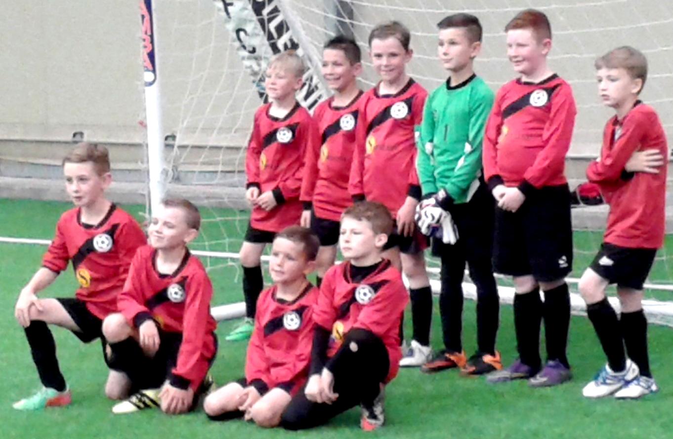 Under 9’s Team Hold League Record