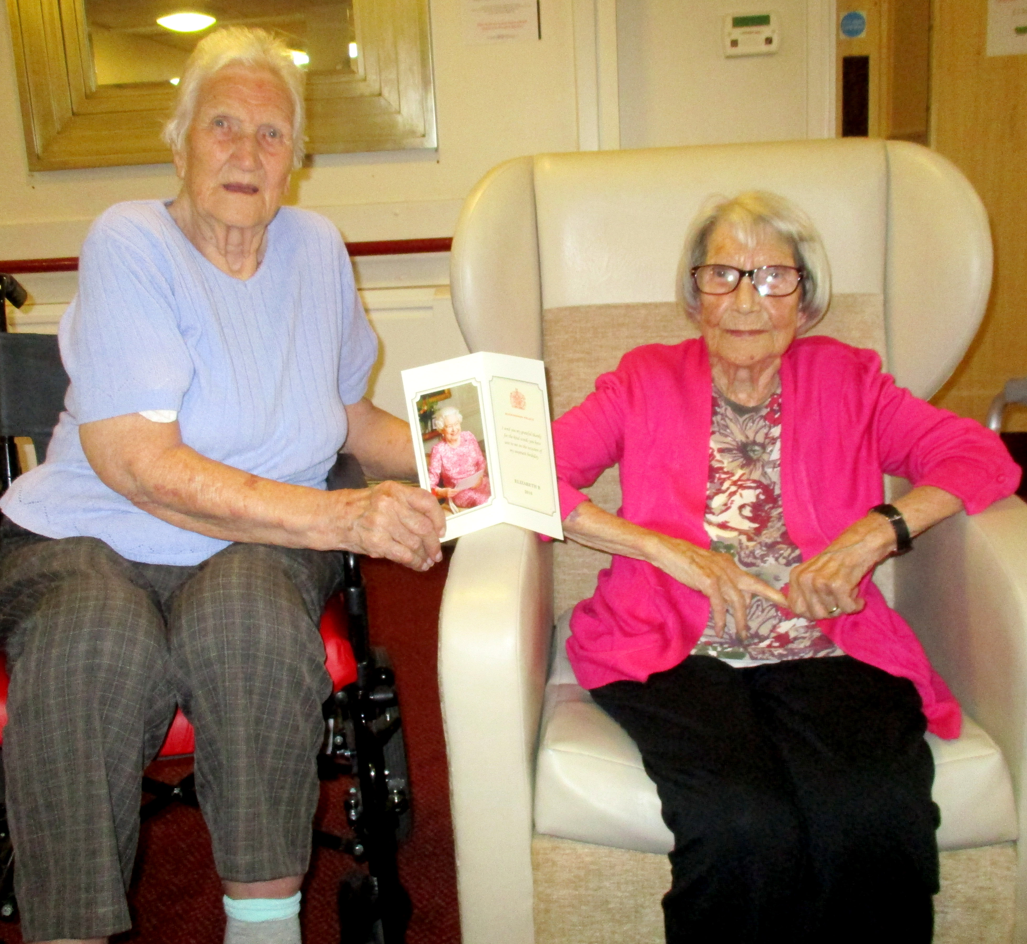 Royal Thanks to Care Home Residents